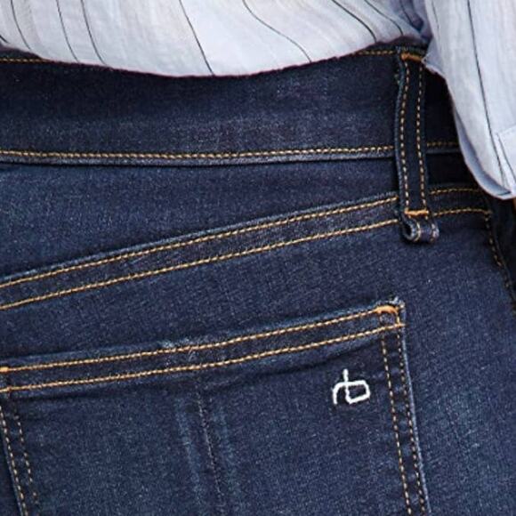 Rag & Bone Cate Ankle Skinny Heritage Blue Skinny Jeans Size 26 - Picture 8 of 14